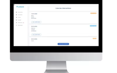 Intervention piscine : simplifier la gestion grâce à un logiciel de gestion
