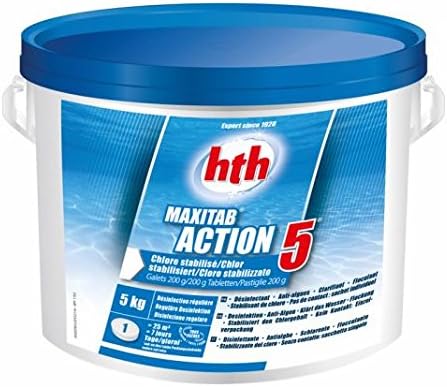 Chlore multifonctions HTH 5Kg