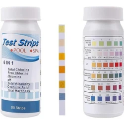 50 Bandelettes d’analyse 6 en 1