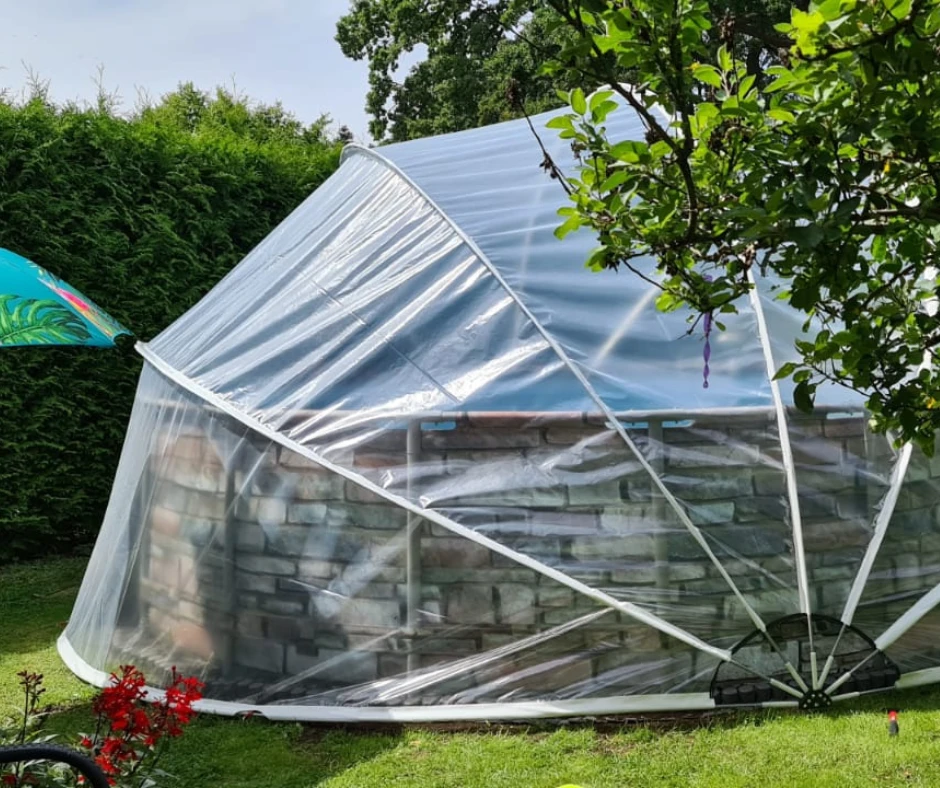 abri piscine hors-sol