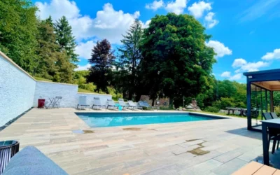 Aménagement paysager pour piscine