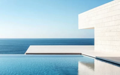 Terrain en pente, piscine enterrée ou semi-enterrée ?