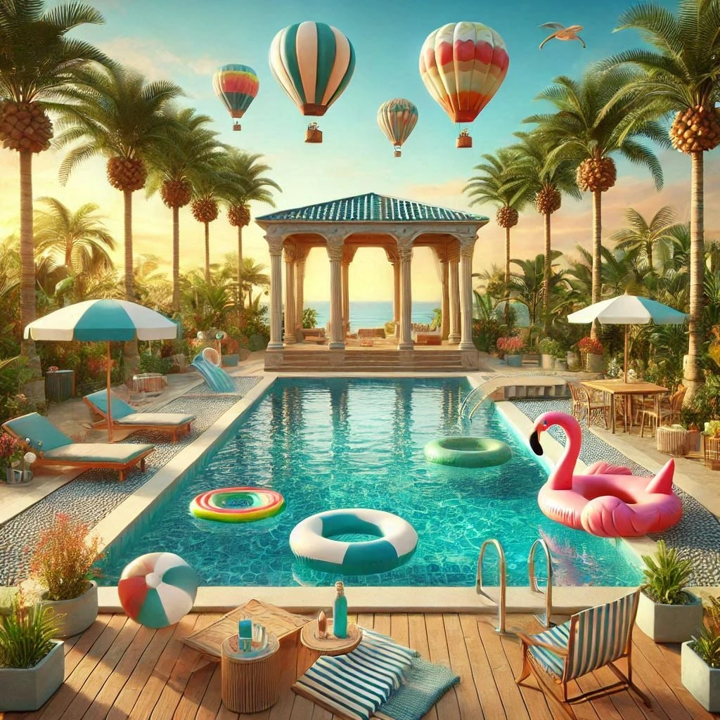 jouet aquatique piscine