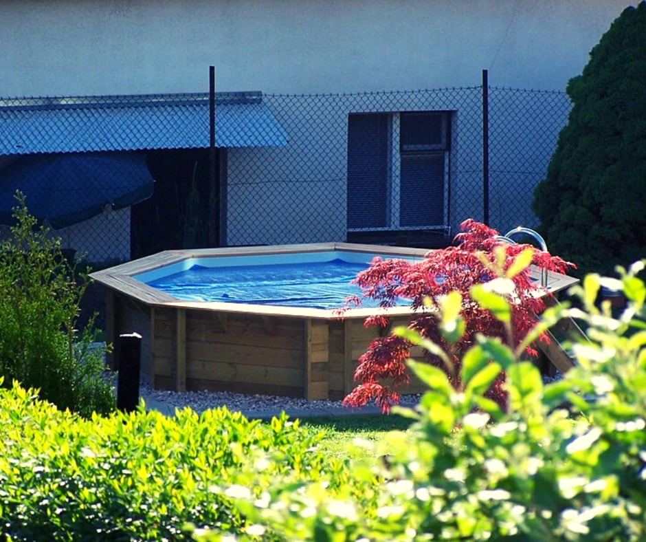 piscine bois semi enterrée piscine bois semi enterrée