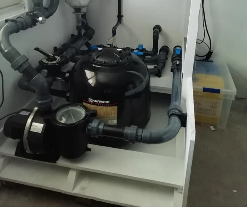 pompe de filtration piscine enterrée