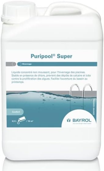 Produit d’hivernage Piscine 3L Puripool Super Bayrol