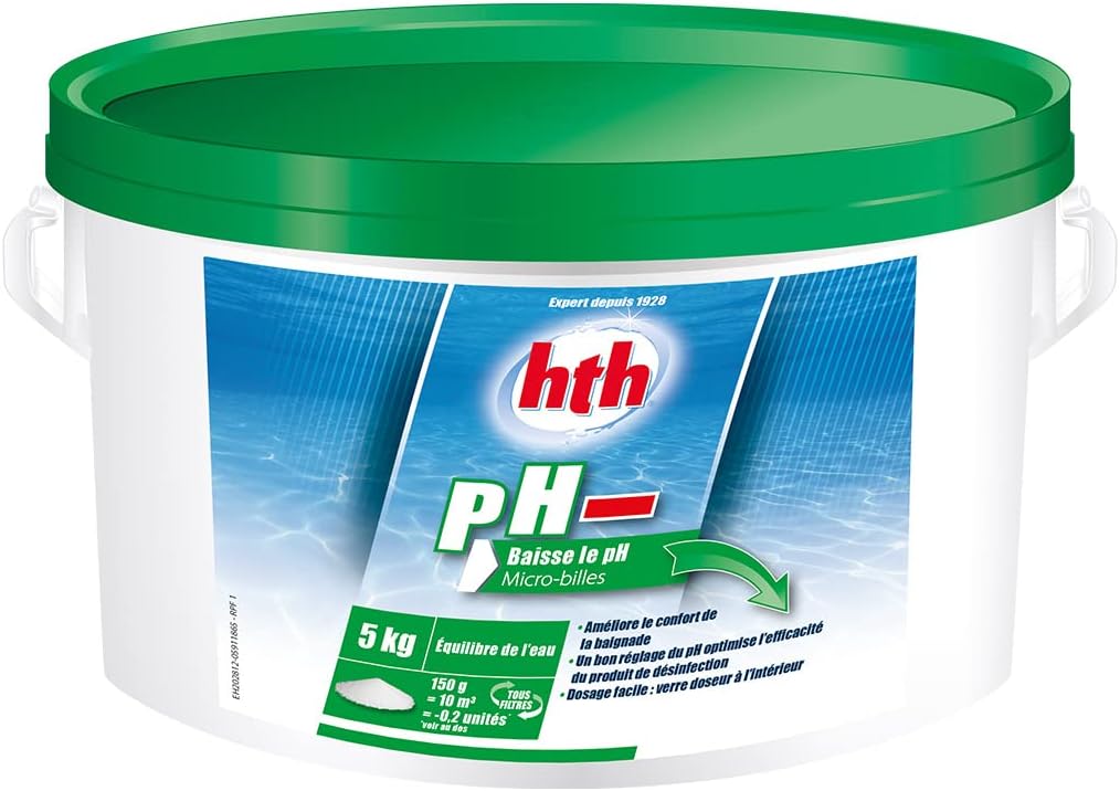 pH Moins Piscine 5kg - HTH