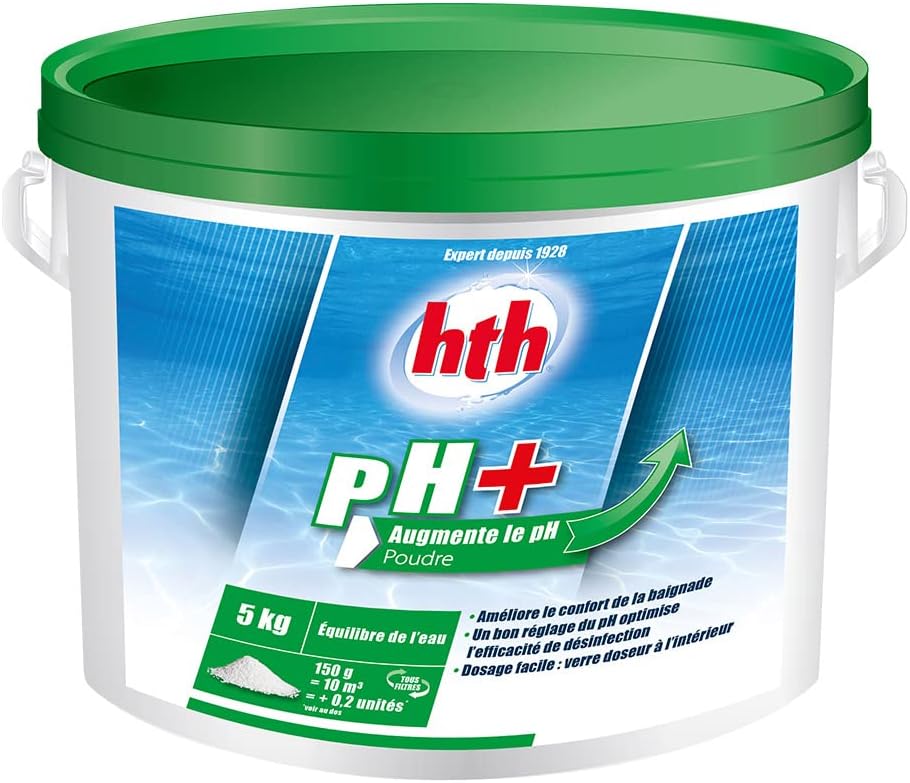 pH Plus Poudre 5 Kg - HTH