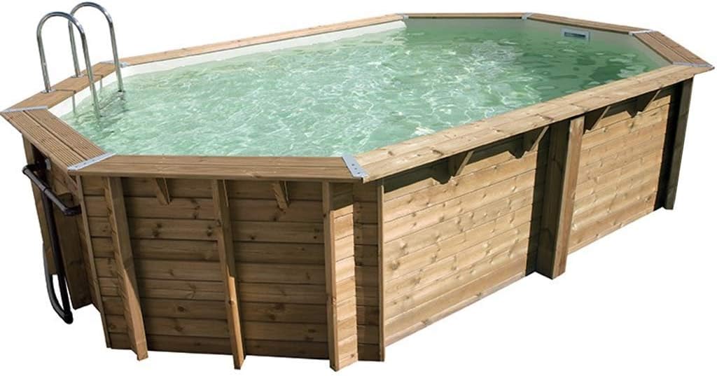 Piscine bois Ubbink 6,10 x 4,00 x 1,30