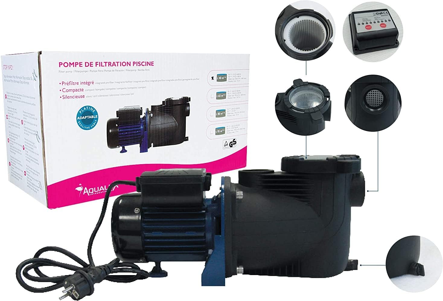 Pompe piscine hors sol Aqualux