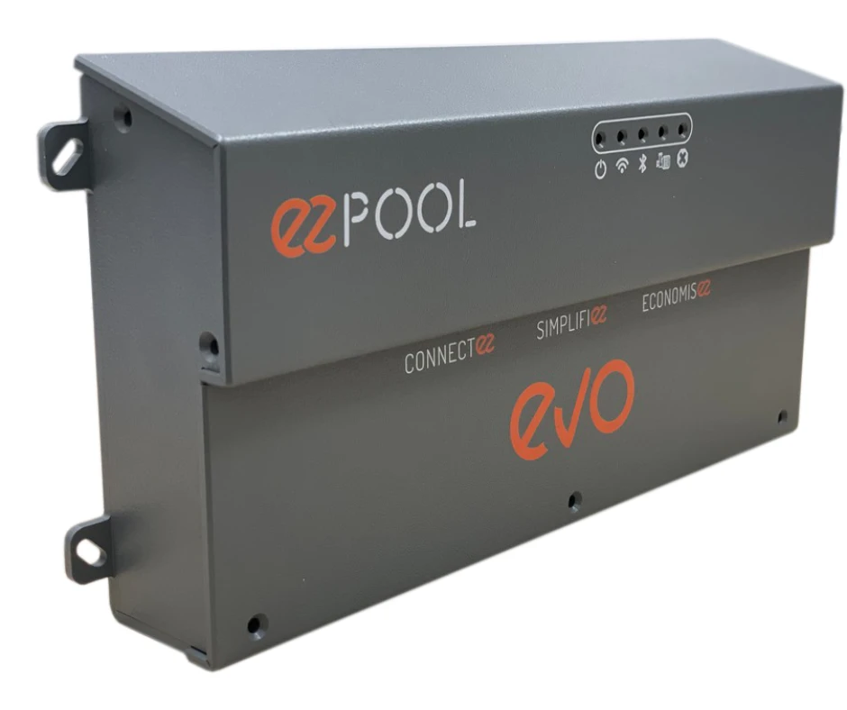 Coffret connecté piscine