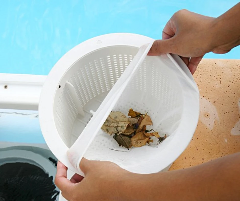 chaussette filtrante pour skimmer piscine