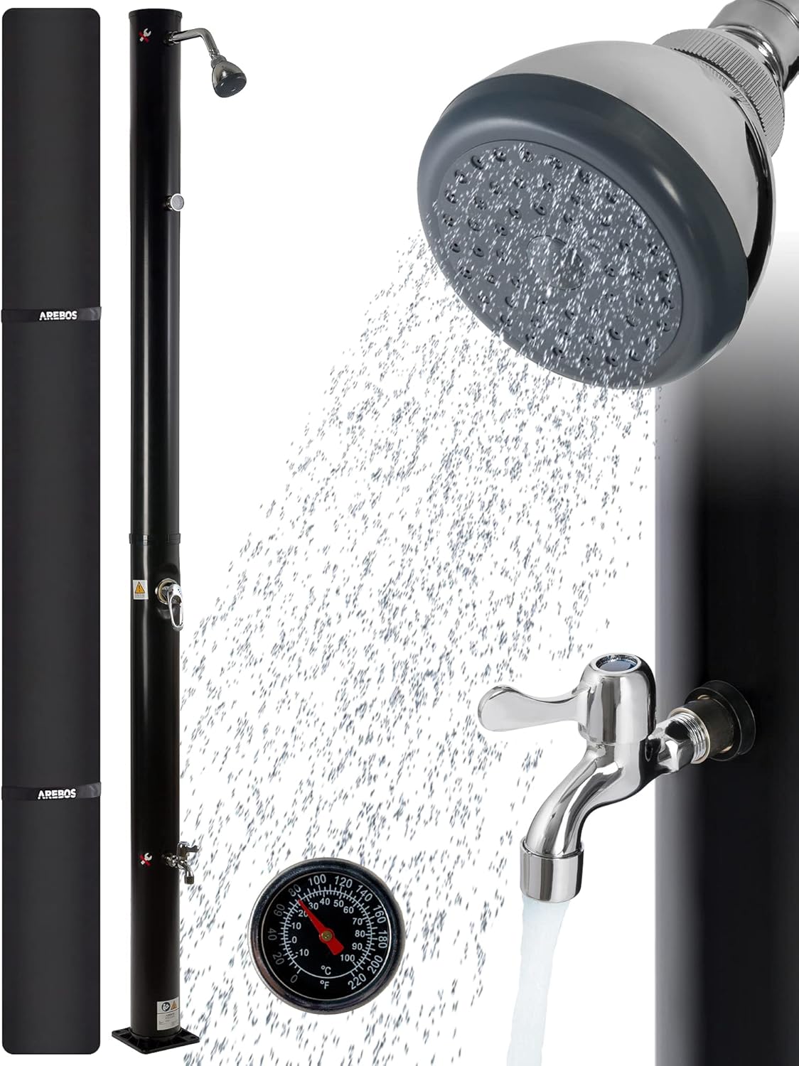 Douche solaire Arebos 20L