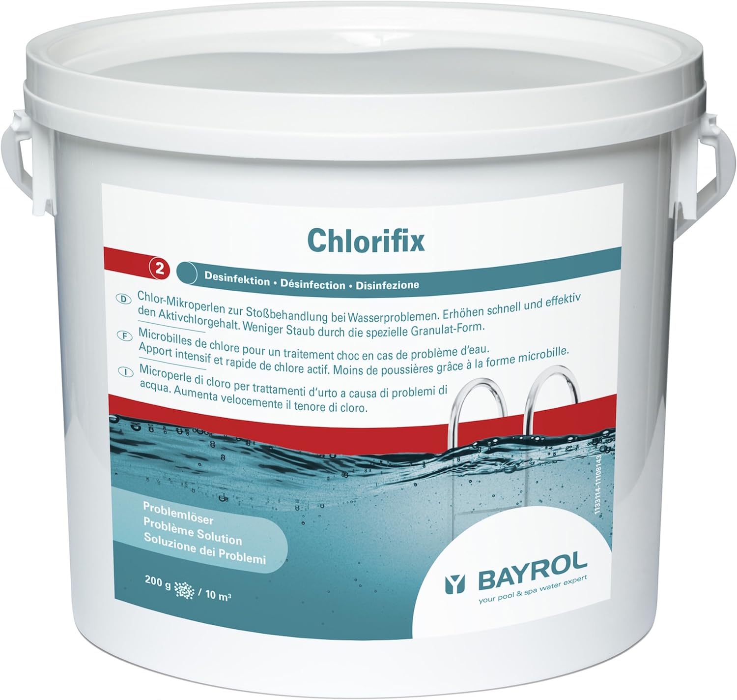 Chlore choc pastille Bayrol Chlorifix 5kg